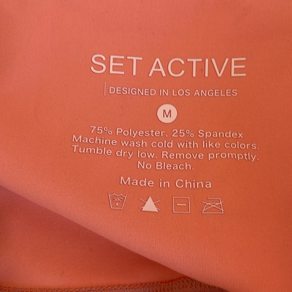 Set Active Leggings and Crop Top Set - Picture 7 of 8